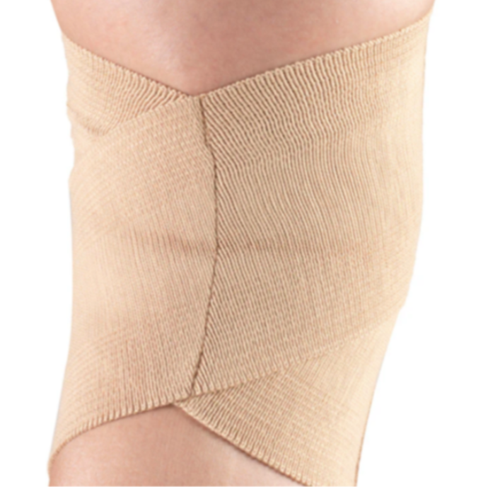 KNEE CAP CRISS CROSS TYPE(CREAM COLOUR)-MEDIUM 1S